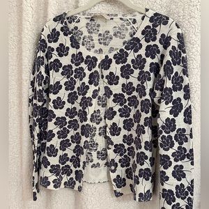 Loft button down cardigan